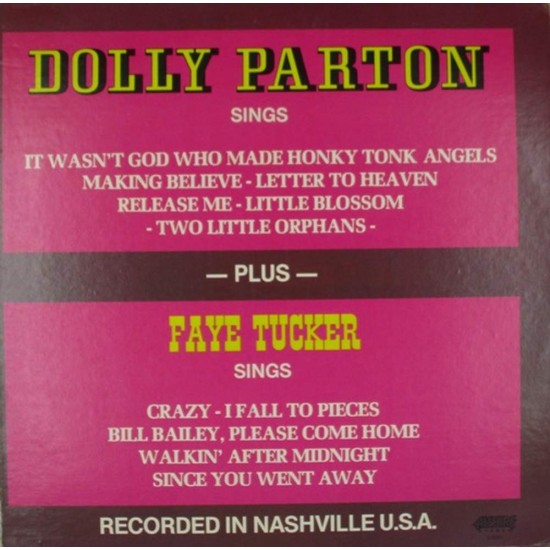 Пластинка Dolly Parton, Faye Tucker Dolly Parton Sings Plus Faye Tucker Sings